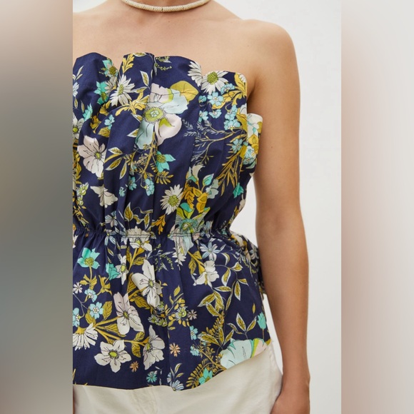 Ruffled Tube Top - Picture 3 of 7